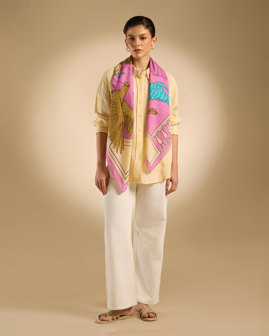 Scarf 110 - Release From Secrecy - Pink