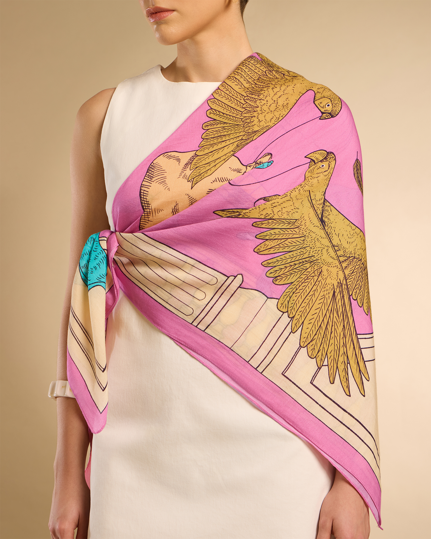 Scarf 110 - Release From Secrecy - Pink