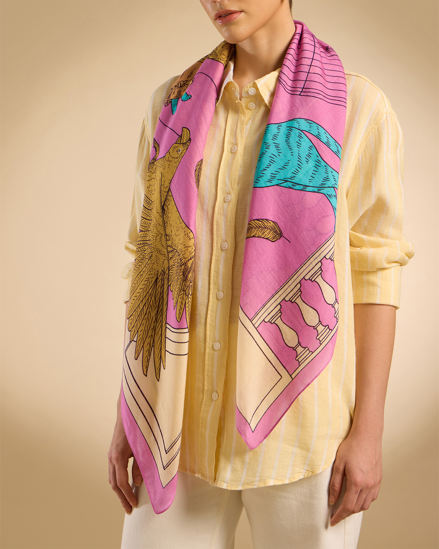 Scarf 110 - Release From Secrecy - Pink