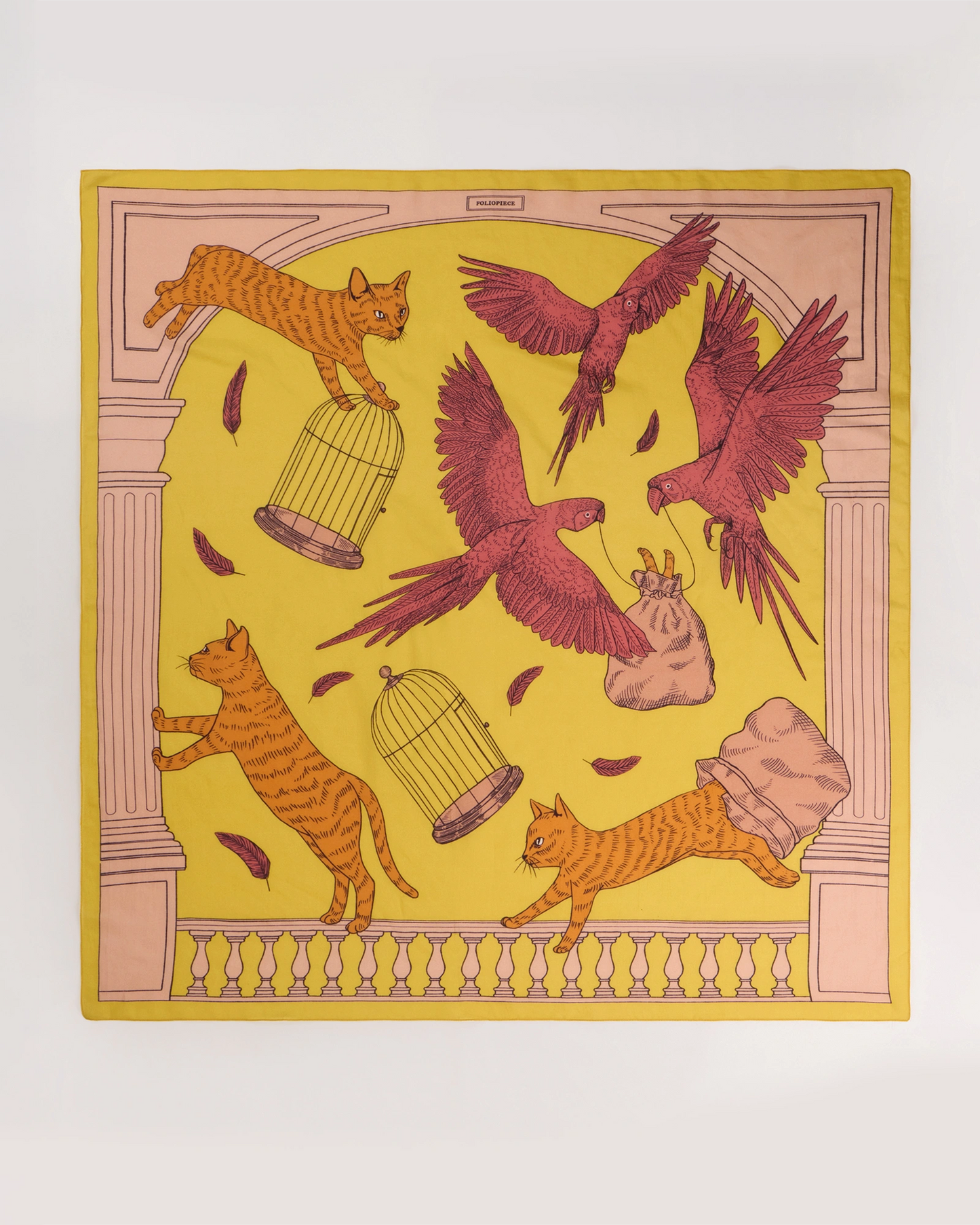 Scarf 110 - Release From Secrecy - Yellow