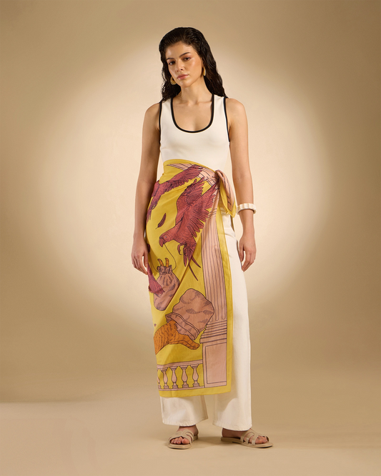 Scarf 110 - Release From Secrecy - Yellow