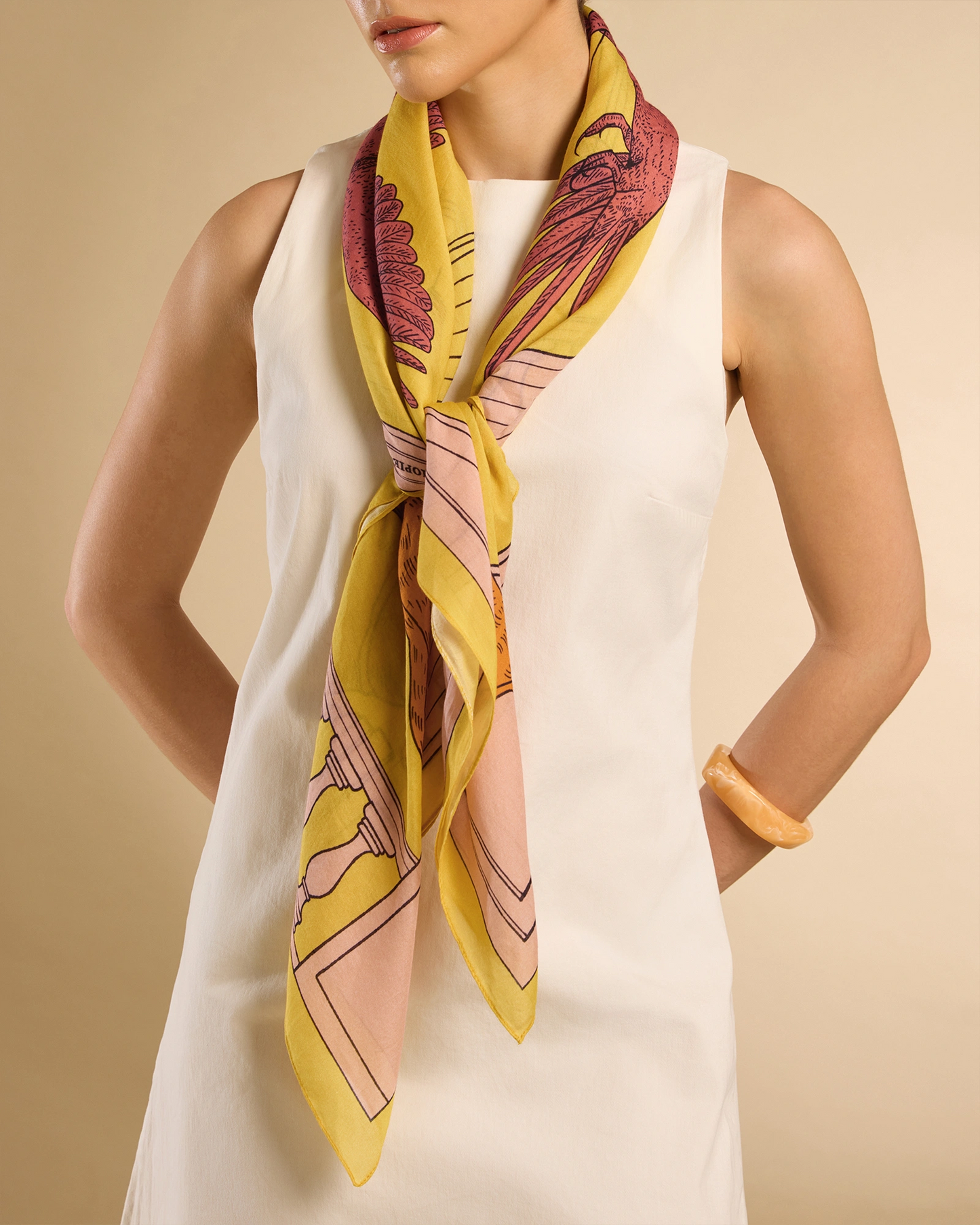 Scarf 110 - Release From Secrecy - Yellow